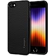 【Spigen】 スマホケース iPhone8 ケース / iPhone7 ケース 対応 TPU 耐衝撃 米軍MIL規格取得 リキッド・エアー 042CS20511 (ブラック) 042CS20511