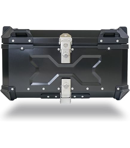 Amazon | AORTD アルミトップ ケース バイク用リアボックス 大容量55L 