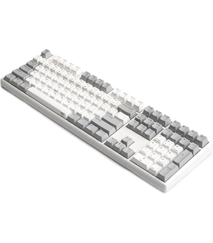 Amazon | NiZ キーボード 【X108白い無線】 静電容量無接点方式