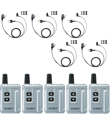 Amazon | DJ-PX11(S) ブラック×シルバー 特定小電力トランシーバー