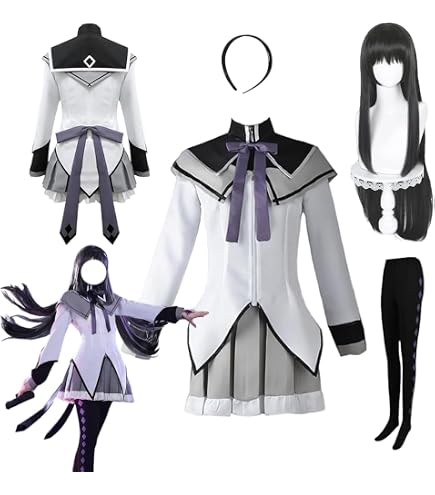 Amazon.co.jp: cos514魔法少女まどか☆マギカ 暁美ほむらコスプレ衣装