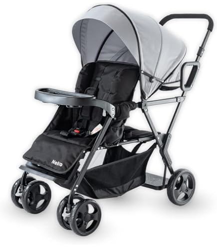 Amazon | JTC BABY スマイビー TWIN-C 二人乗りベビーカー 双子用 背面