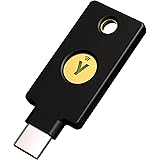 Yubico セキュリティキー YubiKey 5C NFC USB-C/FIDO2/WebAuthn/U2F/2段階認証/高耐久性/耐衝撃性/防水