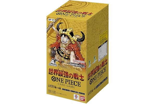 バンダイ(BANDAI) ONE PIECEカードゲーム ブースターパック 世界最強の戦士【OP-17】 (BOX)24パック入り
