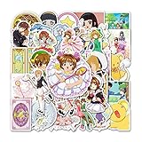 カードキャプターさくら アニメ 50枚 おしゃれ ステッカー 漫画 かわいい 防水 PVC ステッカーセット スクラップブックステッカー ステッカーセット 可愛いステッカー ステッカー ブランド ラップトップ スーツケース 車 ヘルメット ギター ステッカーパック