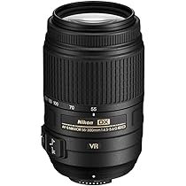 ニコンDX望遠ズームレンズ 55－300mm手ブレ補正搭載