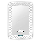 ADATA HV300 外付け ポータブル HDD 1TB AHV300-1TU31-CWH ホワイト