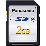 パナソニック 2GB SDメモリーカード CLASS4 RP-SDL02GJ1K