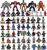 ミックスロット60pcs Building Block Toys Super Hero「アベンジャーズ」アクションミニフィギュア