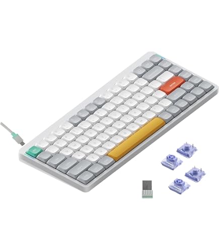 NuPhy キーボード本体 ブラック NUPHY Air75 V2 75％超 薄型ワイヤレスメカニカルキーボード