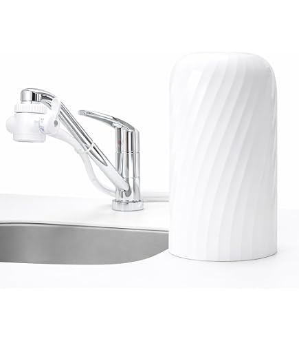クリンスイ 浄水器据置型 エミネントII EM802-BL ホワイト Amazon.co 