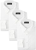 [アオキ] 長袖 お買い得シャツ3点セット 【形態安定/抗菌防臭加工/立体縫製/ビジネス/就活/冠婚葬祭】 ワイドカラー/ボタンダウン メンズ
