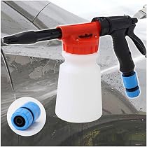 Amazon.co.jp: SUGGEST 洗車 フォームガン 5段階調整 ジョイント付き