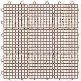 ワタナベ タイル システムスクエアー 30×30cm ブラウン 【30枚入】 SQ303