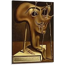 サルバドール・ダリ　焼いたベーコンのある柔らかい自画像　シュールレアリスム彫像 サルバドール・ダリ「焼いたベーコンのある柔らかい自画像(1941