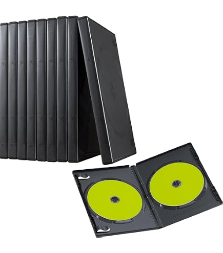 Amazon.co.jp: エレコム トールケース DVD BD 対応 標準サイズ 2枚収納