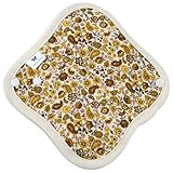 布ライナー 小さめ 薄手 AENUANCE 057.ペイズリーイエロー | AESST-057 オリモノシート 布製パンティライナー