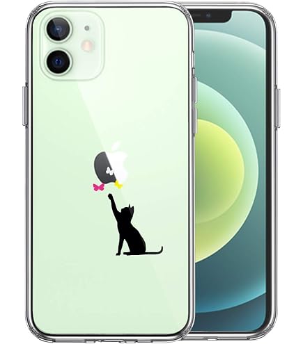 Amazon.co.jp: Dparks iPhone 12 ケース 12 Pro クリア ケース [ ねこ