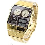 [シチズン]CITIZEN アナデジテンプ ANA-DIGI TEMP 復刻モデル 腕時計 ゴールド JG2103-72X
