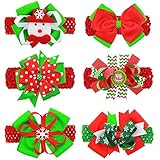 Itaar ヘアバンド 赤ちゃん ベビー クリスマス 撮影用 バンドヘアピン両用 6色セット