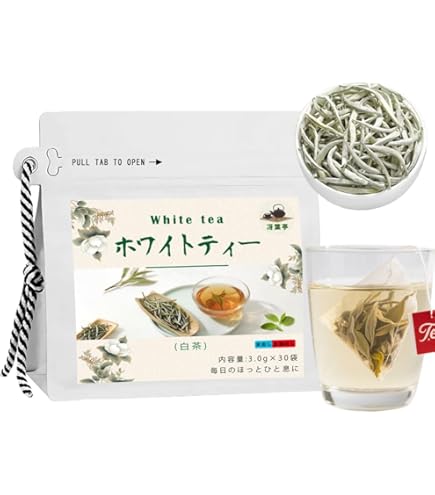 Amazon.co.jp: 白茶 白毫銀針30g はくごうぎんしん シルバーニードル