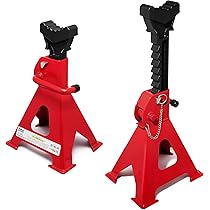 Amazon.co.jp: Lupobi(ルポビ) ジャッキスタンド 3t 馬ジャッキ 2基