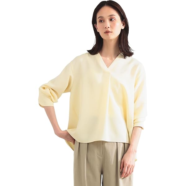 Amazon | [デミルクスビームス] L/Sシャツ・ブラウス フラワー