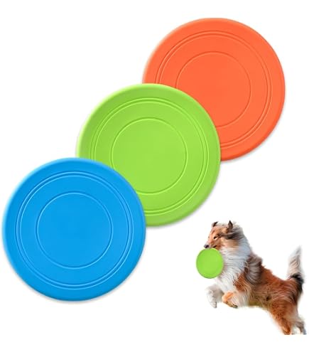 Amazon | ノーブランド品 犬用スポーツディスク シリコン製 6色セット