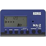 KORG(コルグ) メトロノーム MA-2 BLBK ブルーブラック 吹奏楽 ブラスバンド オーケストラ ギター 声楽 アカペラ 個人練習に最適 100時間連続稼働 軽量 コンパクト