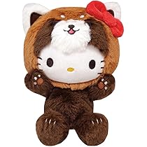 レア　値下げ　ハローキティ　タグ無し　しっぽ倶楽部レッサーパンダ レア 値下げ ハローキティ タグ無し しっぽ倶楽部レッサーパンダ