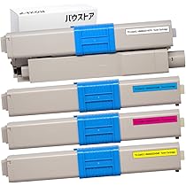 OKI トナーカートリッジシアン TC-C4AC2/TC-C4AY2 Amazon | OKI トナーカートリッジ(大) シアン TC-C4AC2 | Oki