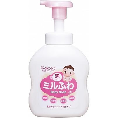 Amazon.co.jp: ミルふわ ベビーシャンプー髪用 泡タイプ 450ml