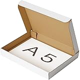 アースダンボール ダンボール A5 3cm 白 10枚 ゆうパケット クリックポスト ID0672