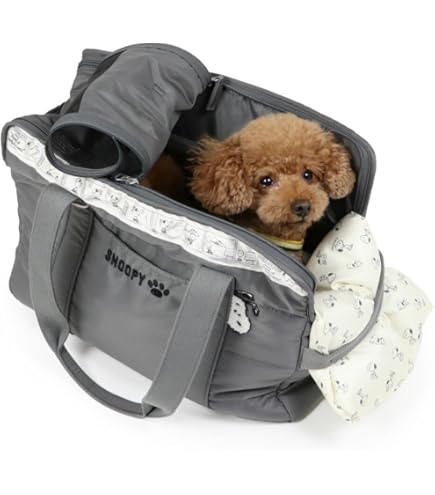 Amazon.co.jp: ペットパラダイス 犬 キャリーバッグ スヌーピー