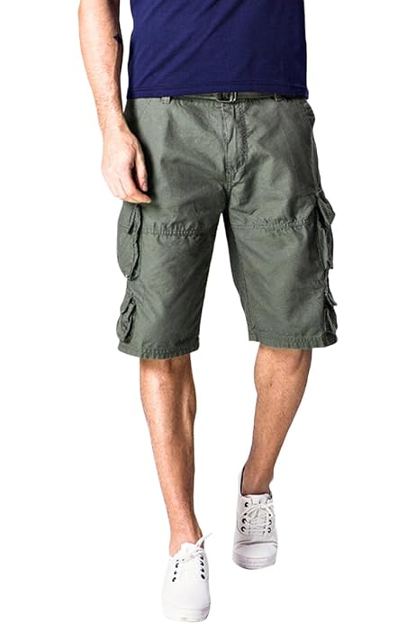Fried-Denim Mens Everyday Poplin Belted 