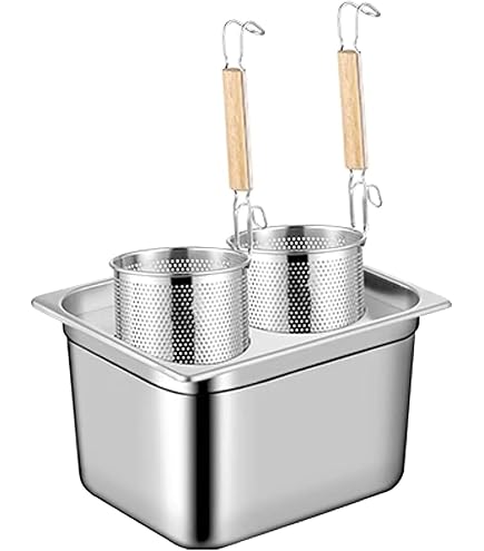 新品未開封　Barazzoni ダブルクッカー Amazon｜Barazzoni 両手鍋 ステンレス ∅24×H17.7cm パスタ&ベジタブル
