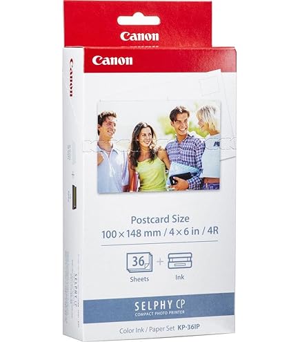 Canon KL-36IP 3Pack Color Ink/Paper Set (SELPHY CP Series