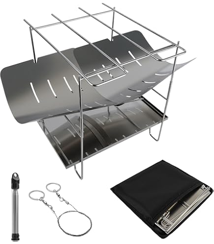 Amazon | CAMPOOPARTS A4ソロ焚火台 火星人Kayak（カヤック