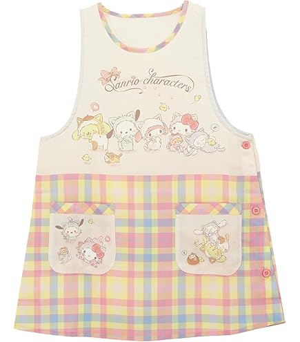 サンリオ ポチャッコ エプロン 保育園 こども園 sanrio サンリオ エプロン 保育士 割烹着 ラン型 ポチャッコ