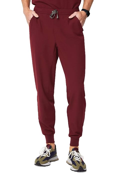 Zamora 2.0 Tall Scrub Pants Burgundy 