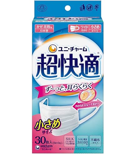 Amazon.co.jp: 超快適マスク 風邪・花粉用 プリーツタイプ ピンク