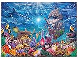 Ceaco - オーシャンマジック - 海の宝物 - 1000ピース ジグソーパズル