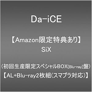【Amazon.co.jp限定】SiX(アルバムCD+Blu-ray2枚組)(初回生産限定スペシャルBOX[Blu-ra…