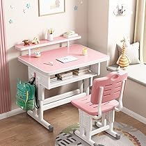 ピンク色が入ってる勉強机 ピンク色が入ってる勉強机