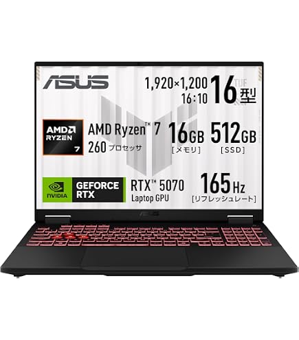 Amazon.co.jp: Lenovo Legion R7000P ゲーミングノートパソコン、15.5