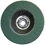 Shark f736zh 7-inch by 5 /8 – 11 NCジルコニアフラップディスクタイプ27、grit-36