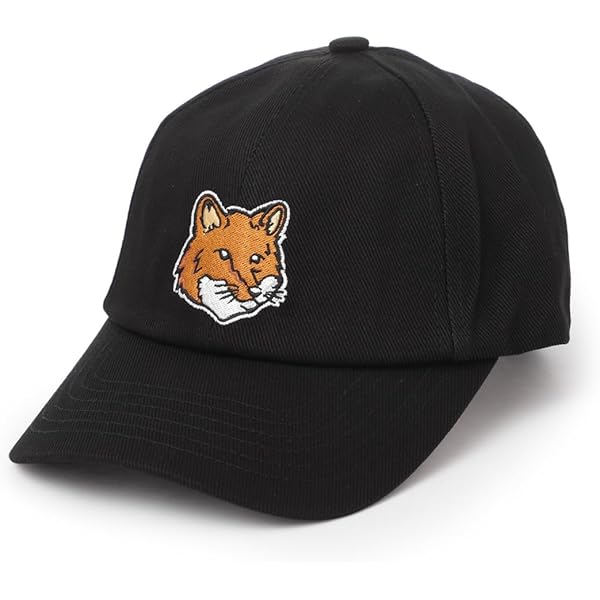 Amazon | MAISON KITSUNE(メゾンキツネ) 帽子 メンズ LARGE FOX HEAD