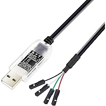 Amazon.co.jp: DTECH USB TTL シリアル 3.3v 1m アダプター
