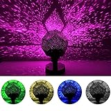 Backey Starry Night Lightプロジェクタwith 5色電球の& # xff0 C ;ファンタジースカイマッププロジェクタ& # xff0 C ; DIYアセンブリKid寝室のギフ