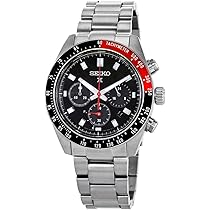 SEIKO ソーラー クロノグラフ 腕時計 Amazon | SEIKO Prospex クロノグラフ ブラックダイヤル メンズ